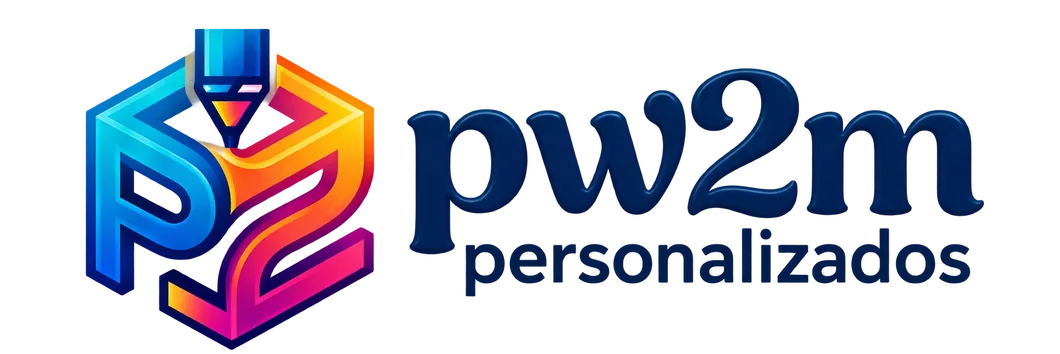 Logotipo oficial PW2M 3D